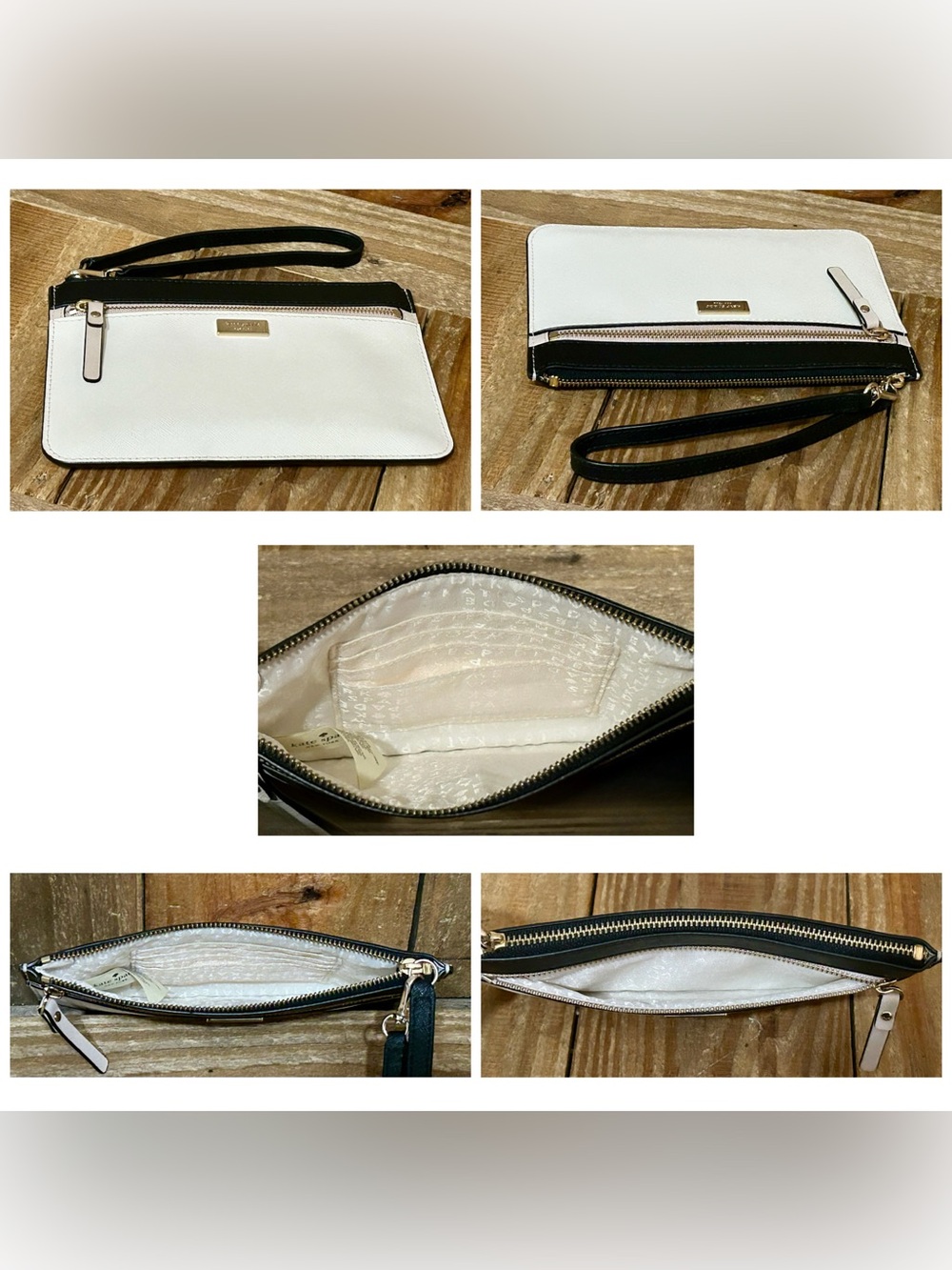 Kate Spade. 5 Piece: Madison Tote, Free Wristlet, Sunnies/Case, Scarf & Dust Bag - Picture 13 of 16
